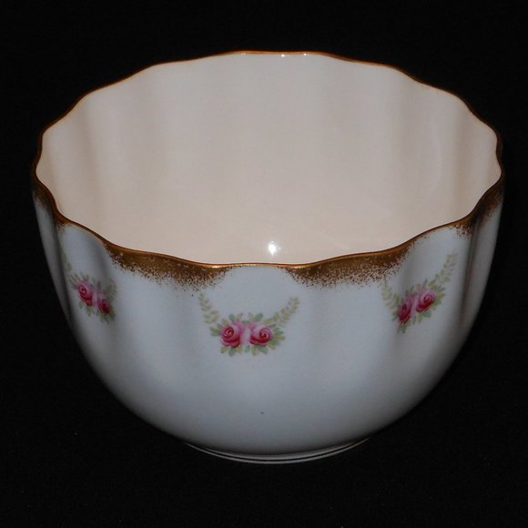 Open sugar bowl. Aynsley Portland fine bowl china - Picture 3 of 6